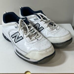 New Balance Size 12 Men's 806 Tennis White Dad Shoe Sneakers
